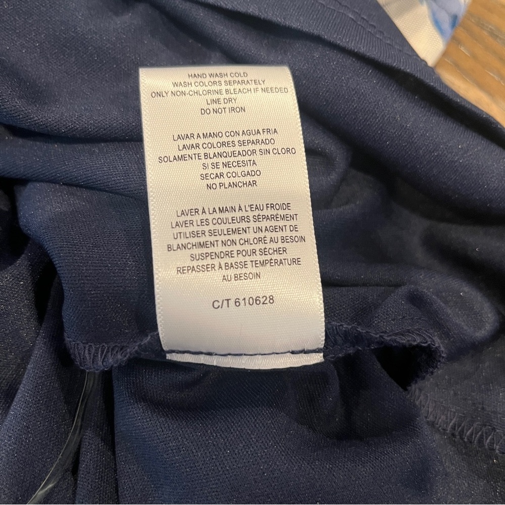 Maison Tara Cream and Blue Floral Midi Dress - Picture 13 of 16